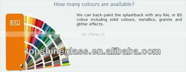 color back painted glass with acid etched finger print free
