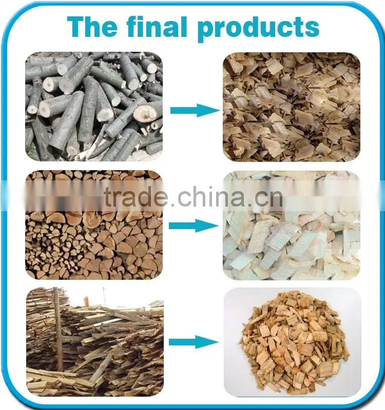 High efficient wood chipper, chipper shredder, chipper machine