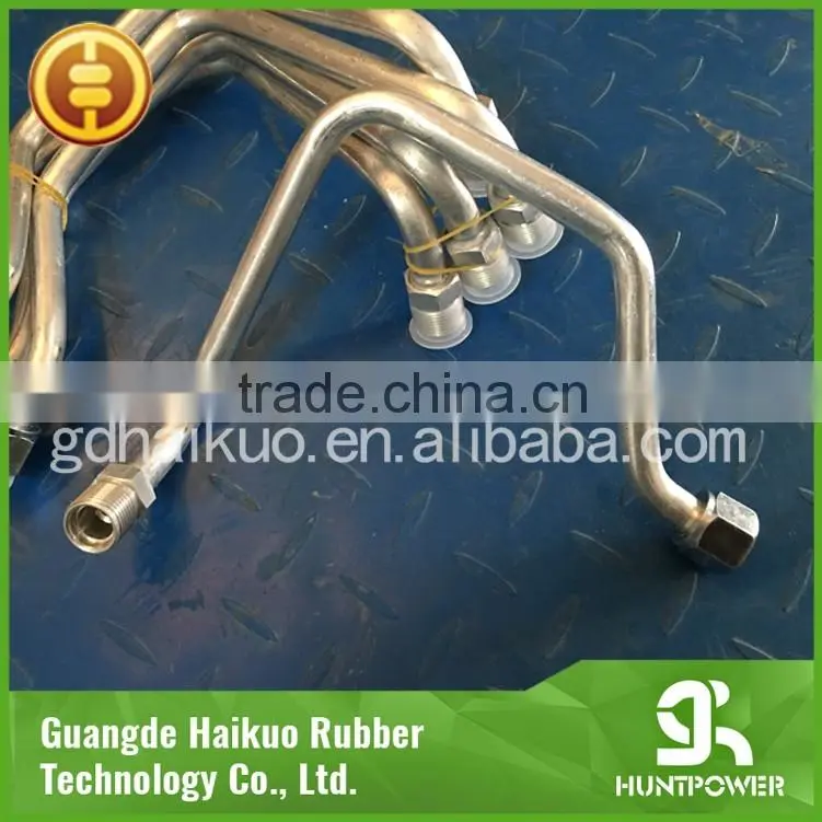 Swivel nut aluminum elbow fitting for air conditioner