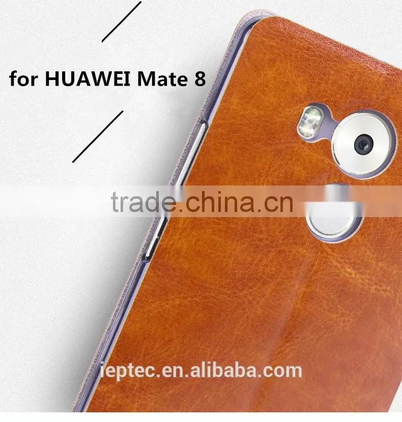 MOFi Original Funda Celulares Leather Flip Case for Huawei Mate 8 NXT-AL10 Smartphone, Back Cover for Huawei Ascend Mate8