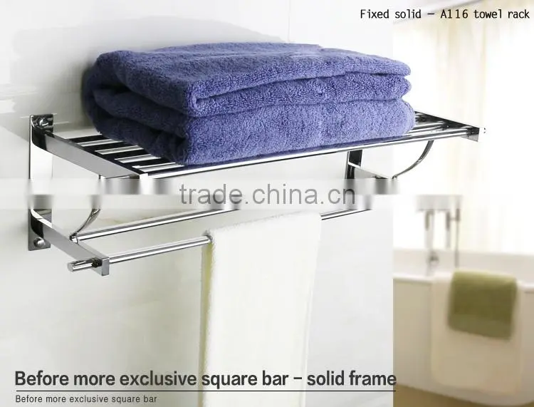 Wesda bathroom accessories stainless steel towel rack made in china A116