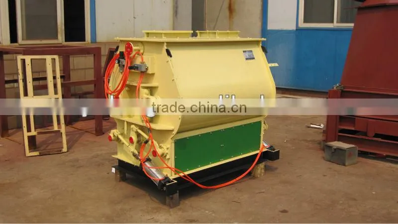 best price manure mixer /animal feed/ dual-shaft oar efficient mixer