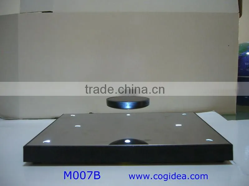 Smart magnetic floating pop display rack for promotion , exhibition