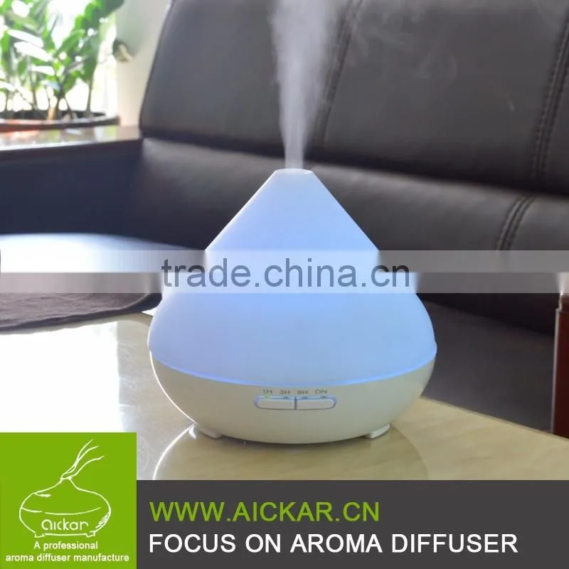 2016 Hot Sale Low Noise Aroma Water Mist Diffuser with Rainbow Lights Household Appliance