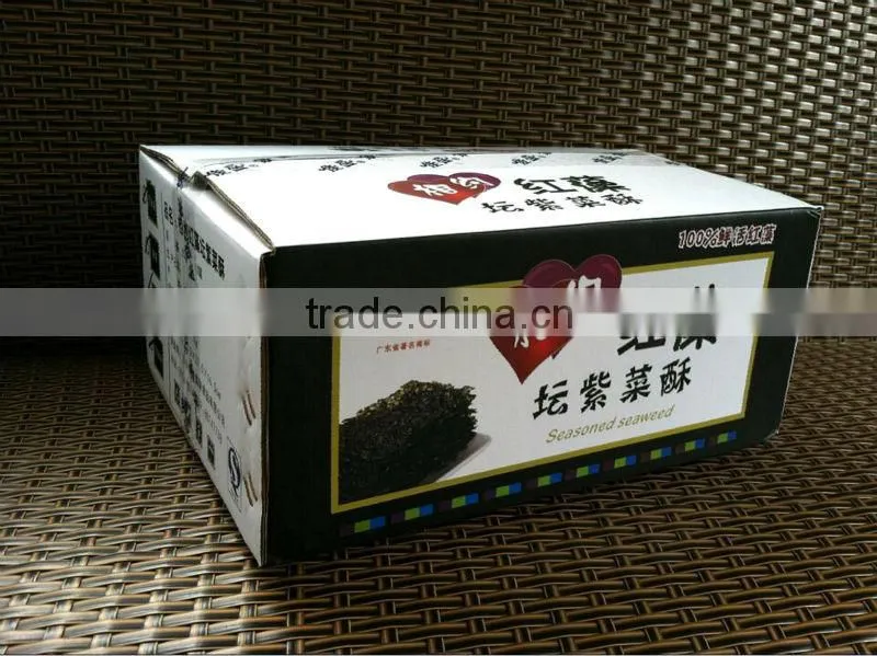 Natural flavor seaweed laver Seaweed crisps snack