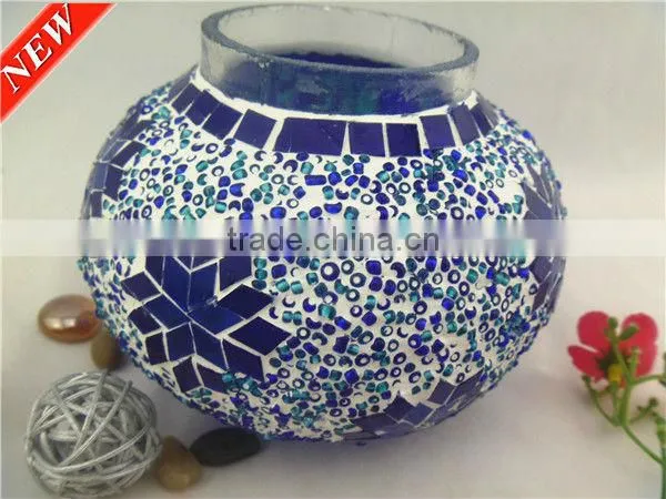 mosaic glass decorative lantern