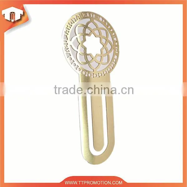 High quality metal bookmark clip