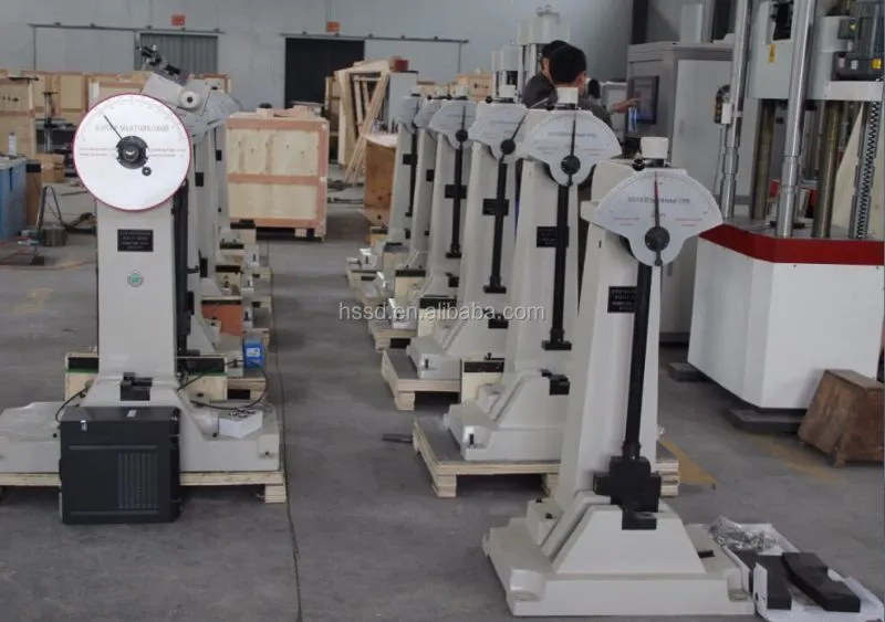 ASTM E23 Standard Scemi-automatic Charpy Impact Testing Machine