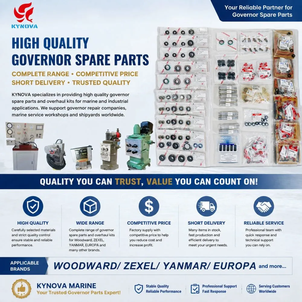 KYNOVA Marine: Reliable Governor Parts and Solutions for Global Marine Maintenance