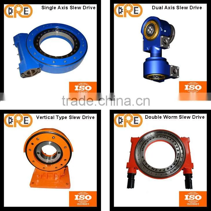 Hydraulic Motor Slew Drive SE Type Enclosed Housing Solar Slew Drive