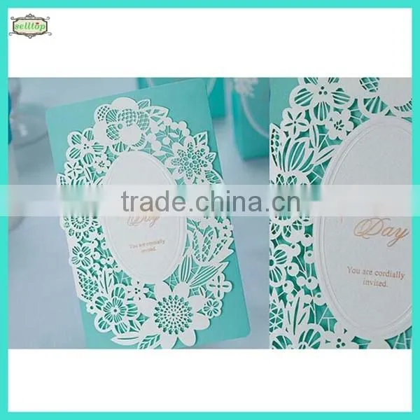 2014 cute sell wedding invitation card