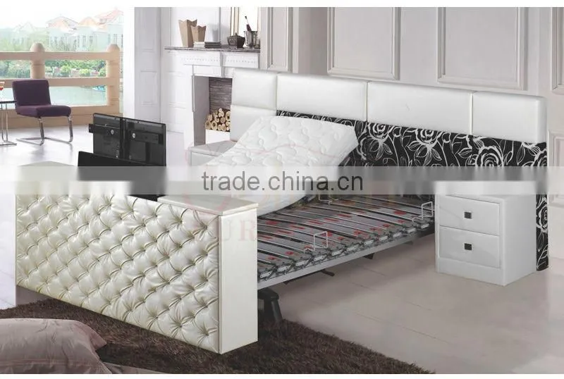 Buy Electric Adjustable Bed Modern Luxury Bedroom Furniture