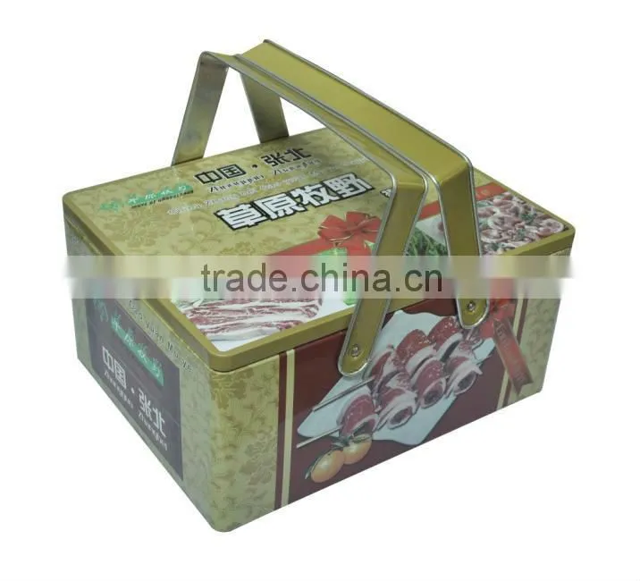 Hot selling silver metal cd box