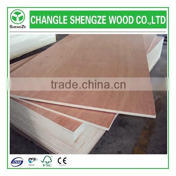 High quality cheap price of laminated Okume plywood from China