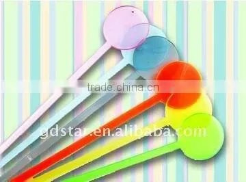 2014 custom drink plastic swizzle sticks