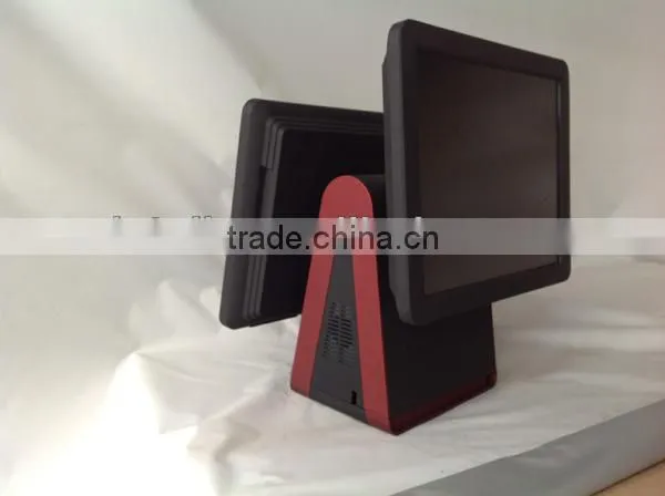DTK-POS1533 7 Years Gold Supplier 15 Inch All In One POS System Dual Screen