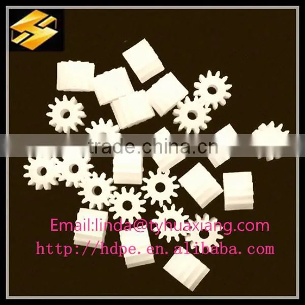 Wear and chemical resistance UHMW PE plastic shaped spare gears