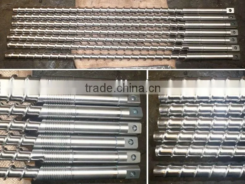 single screw and barrel for plastic extruder machine