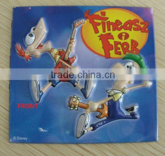 3D fridge magnet