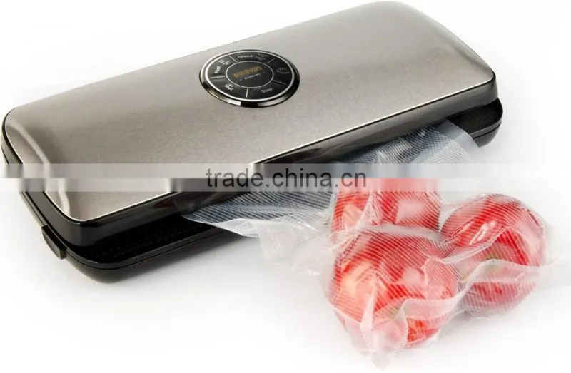 Hot sale household automatic stainless steel smart vacuum sealer with CE and GS