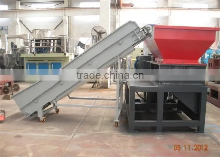 bumper bar shredding machine