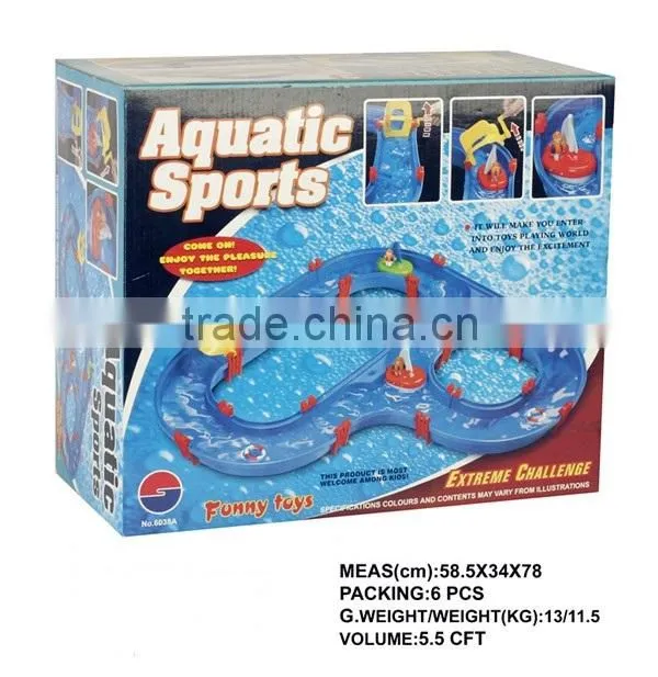 Hot selling water play series plastic aquatic sport sets toy for kids