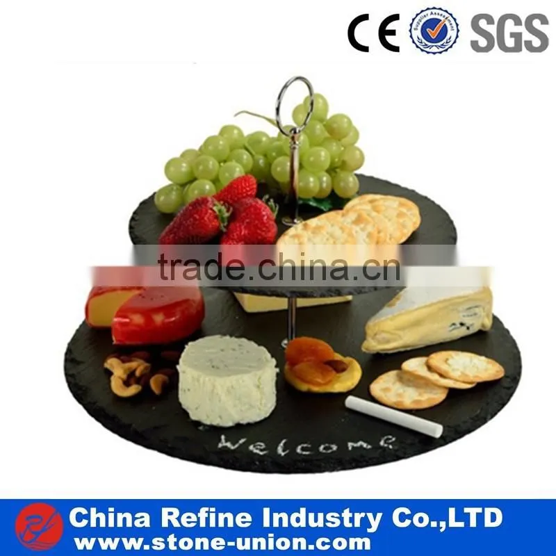 slate food serving plate