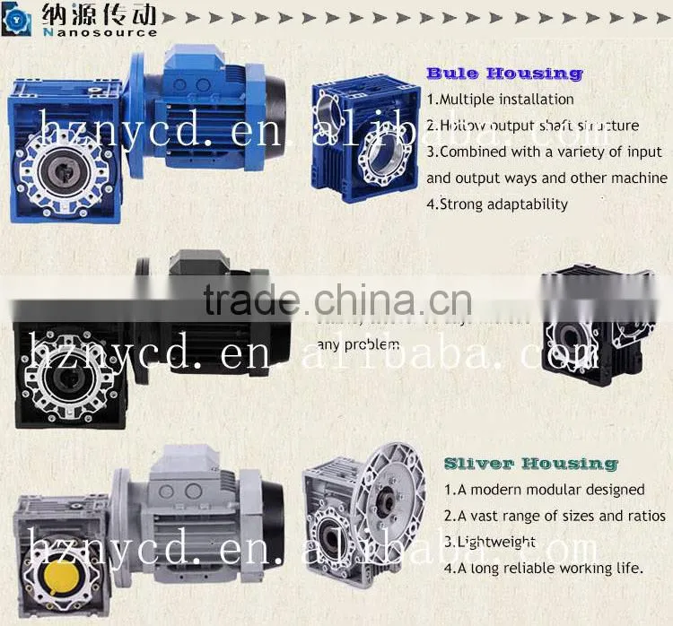 NRV F 030 20:1 FA flange solid input hollow output shaft electric motor speed reducer