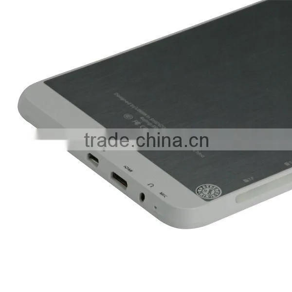 2013 Newest tablet pc quad core mtk 6589 with 3g calling gps