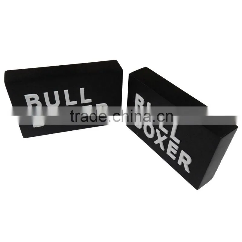 custom display, acrylic logo block