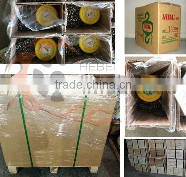 construction lifting hoist manual chain hoist durable chain block
