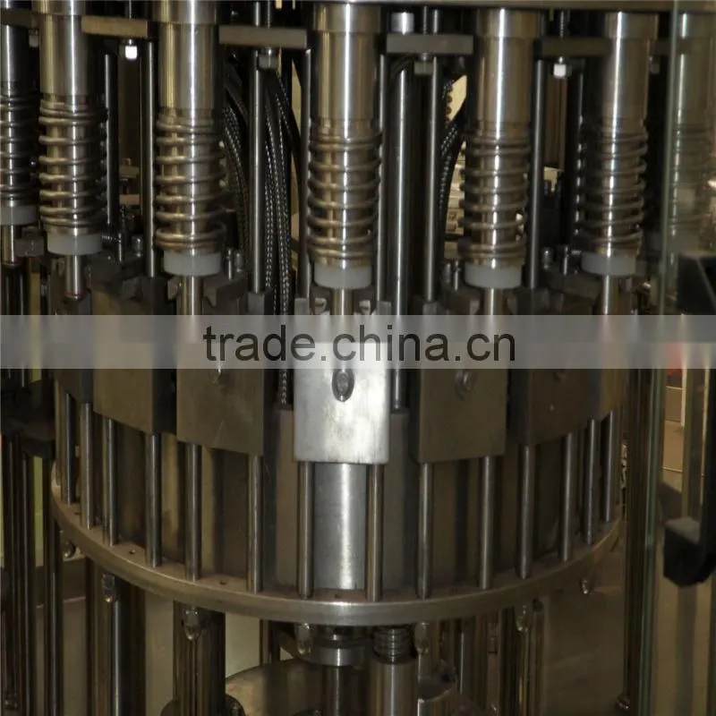 3 in 1 glass filling -capping -sealing production line