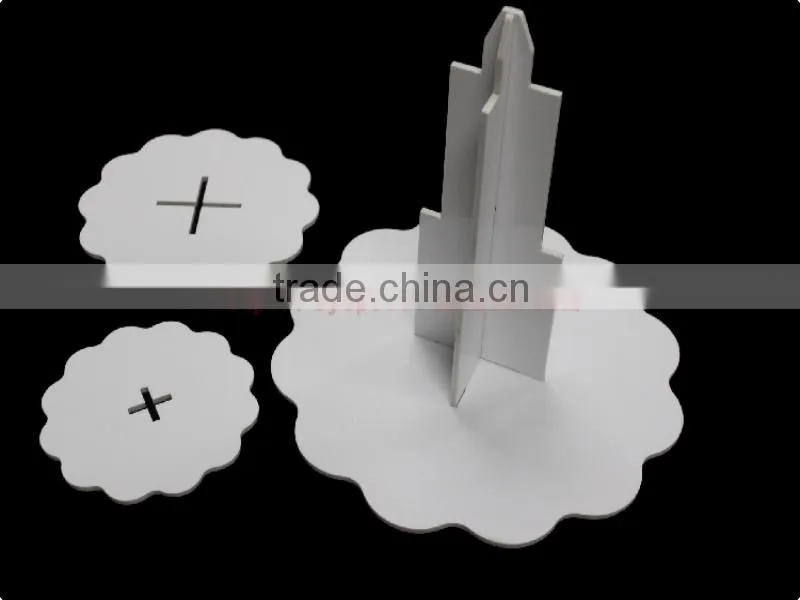 3tier can split cake display made in china