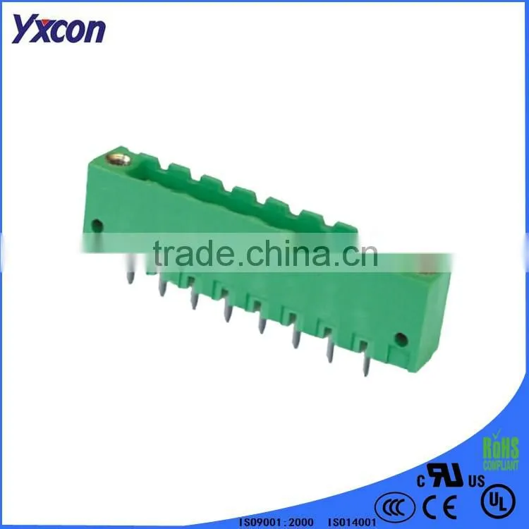 Dongguan Yxcon 5.08mm pitch straight good supplier Terminal Block