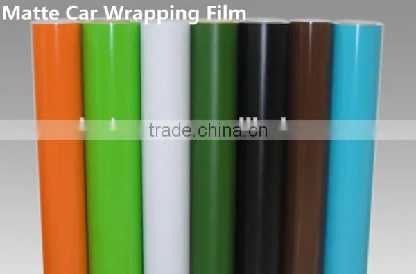 1.52m*30m bubble free textured vinyl car wrapping film