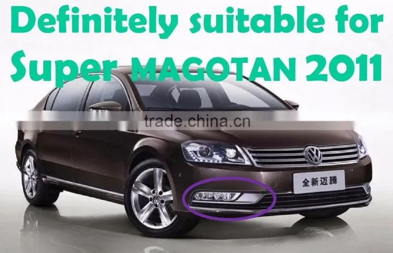 Car Accessories FOR VW MAGOTAN 2011 LED DRL Daytime Running LIGHT