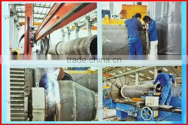 High efficient durable calcined bauxite rotary kiln with ISO CE approved