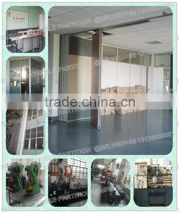 aluminium movable partition wall and folding wooden partition acoustic movable partition for banquet hall