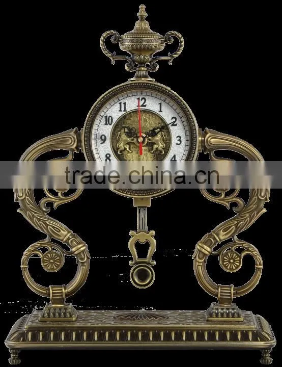 Bronze Table Clock