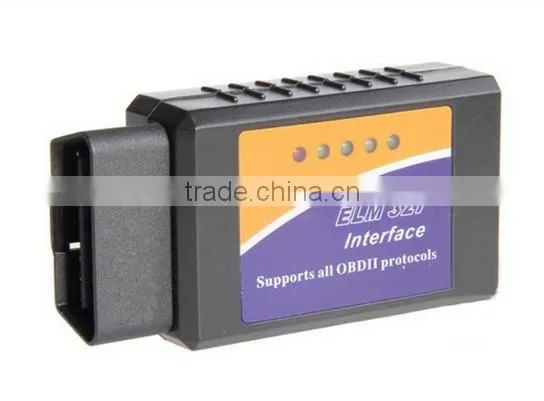 Factory Price professional bluetooth elm327 obd2 diagnostic scanner elm 327 bluetooth Works with all OBD-II compliant vehicles