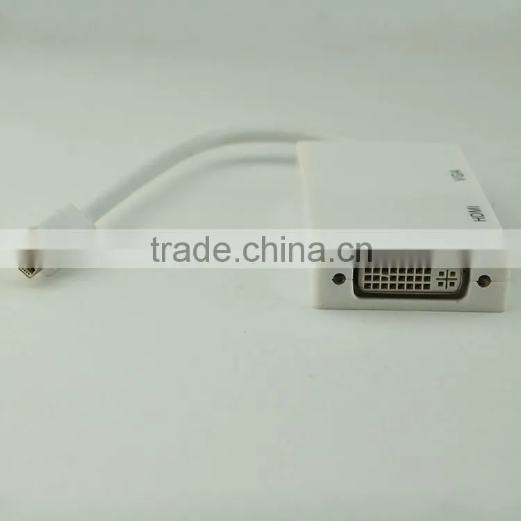 Custom made mini dp to dvi vga converter with high speed data transmission
