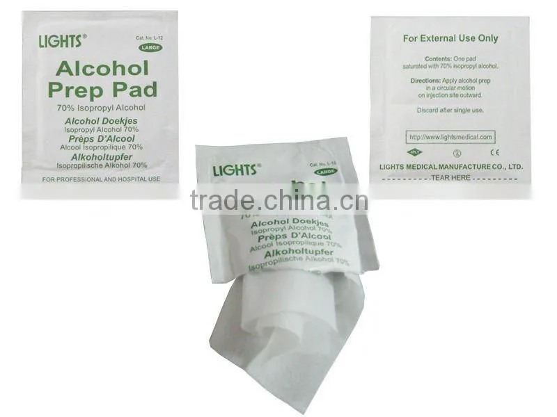 Sterile isopropyl alcohol pad L 12