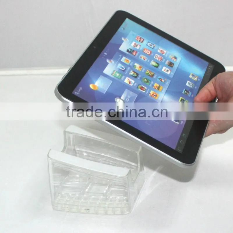 Crystal clear security durable tablet stand