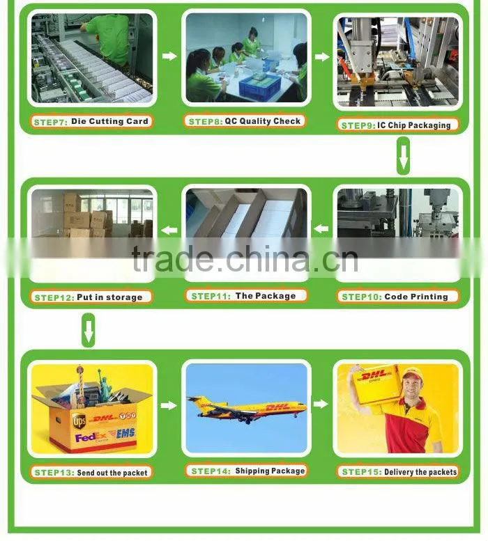 plastic printing pvc scratch card