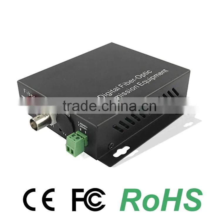 Video Optical Converter 1 Channel Video and Audio Fiber Optical Transceiver