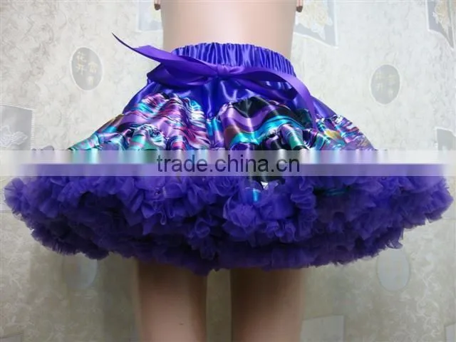 Kids Boutique Romantic Flower Dress , Young Girls Mini Skirt , Baby Girls Mini Skirt