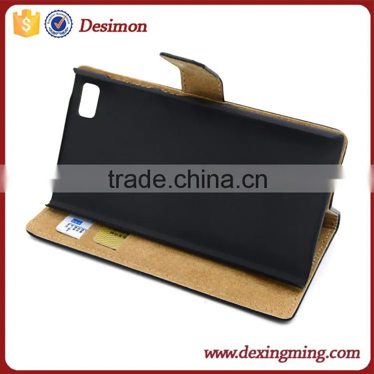 alibaba china manufacturer wallet leather case for xiaomi mi3 back cover