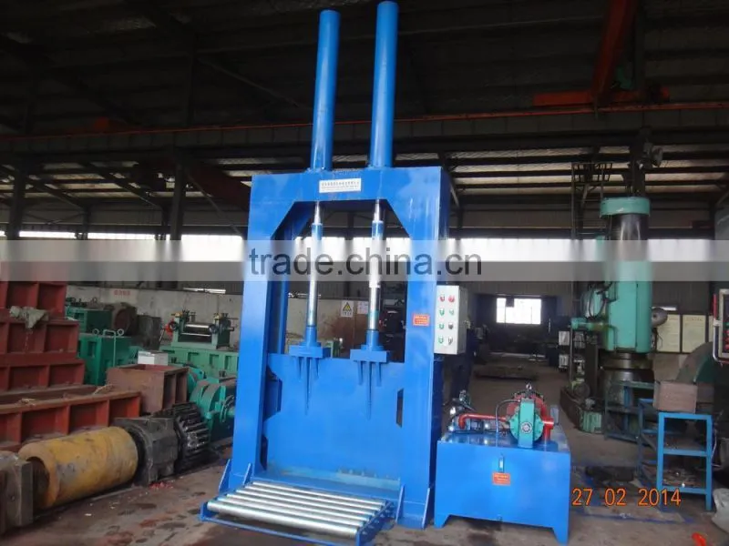 Single knife hydraulic rubber bale rubber sheet cutter machine