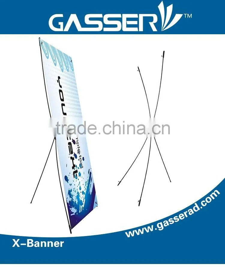 Promotional X banner stands