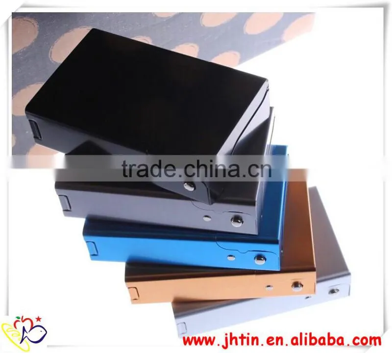 Wholesale Automatic Opening Cigarette tin boxes/cigarette case proveedor china